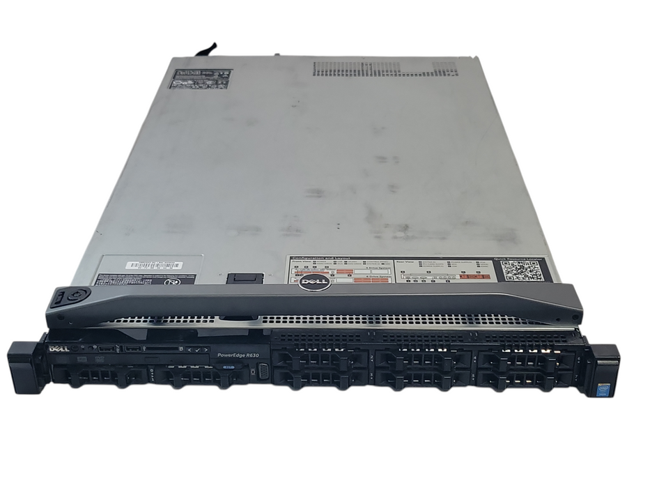 Dell PE R630, 2x Xeon E5-2680v3 2.50GHz, 192GB DDR4, 2x PSU, No RAID Ctrl _