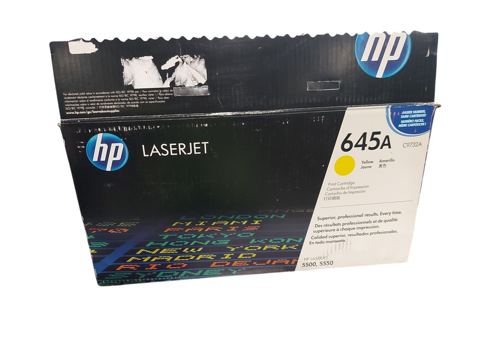 HP 645A Yellow C9732A Print Toner Cartridge new