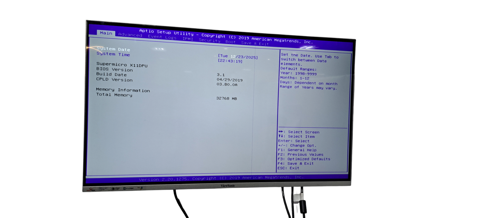 Supermicro X11DPU 2x Xeon Silver 4114 CPU|32GB DDR4 RAM| 2x 750W|READ