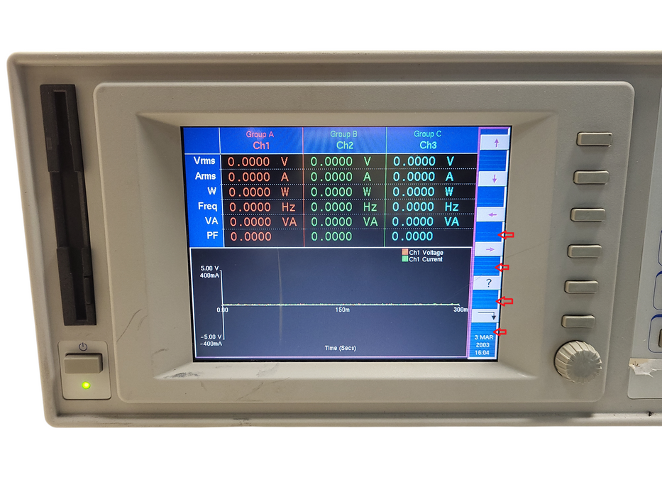 Voltech PM6000 Universal Power Analyzer, 3 Channel READ $