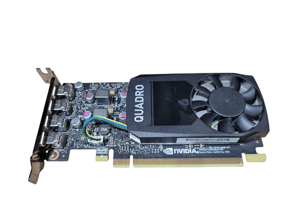NVIDIA Quadro P1000 4GB GDDR5 - Graphics Card Low Profile !