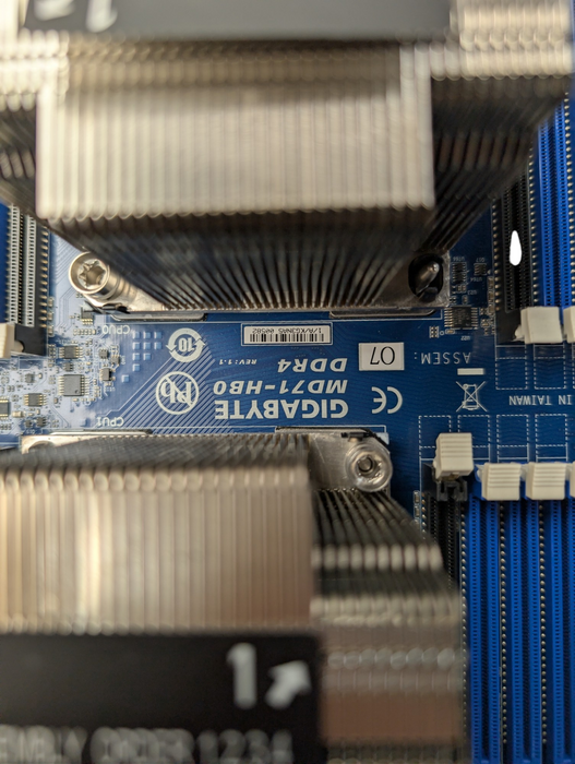 DATTO OEM Gigabyte MD71-HB0 DDR4 2x Intel Xeon Silver 4110 32GB RAM  -