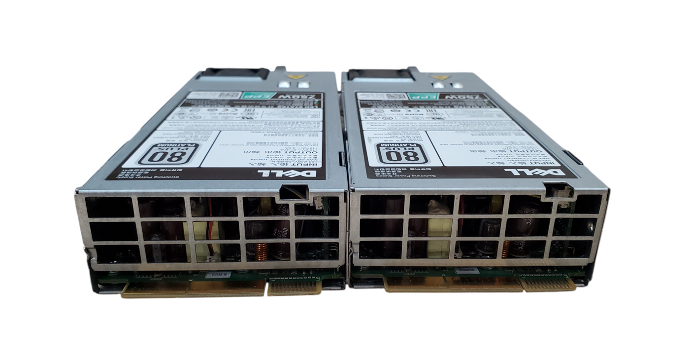 Lot 2x Dell 750W EPP Power Supply D750E-S6 - 0V1YJ6 Q