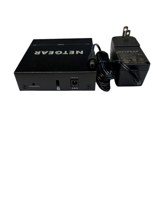 NETGEAR 5-Port Gigabit Ethernet Plus Switch (GS305E)