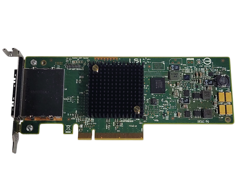 LSI SAS9207-8e 8 Ports HBA SAS SATA Host Bus Adapter 6Gb/s, LP bracket _