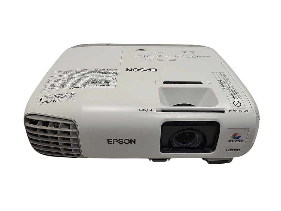 Epson PowerLite 463H 3LCD Projector 3000 ANSI H687A HDMI (MHL) Crestron $