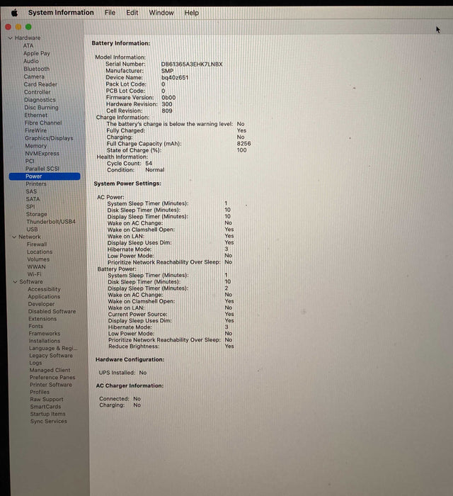 Apple MacBook Pro 16" 2019 i7-9880H Radeon Pro 5500M 4GB GPU 16GB 1TB READ