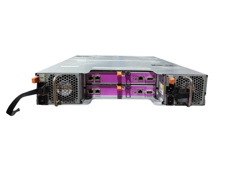 DELL EqualLogic PS4100 E03J 12 Bay w/ 2x Control Module 12 & 12x Caddies