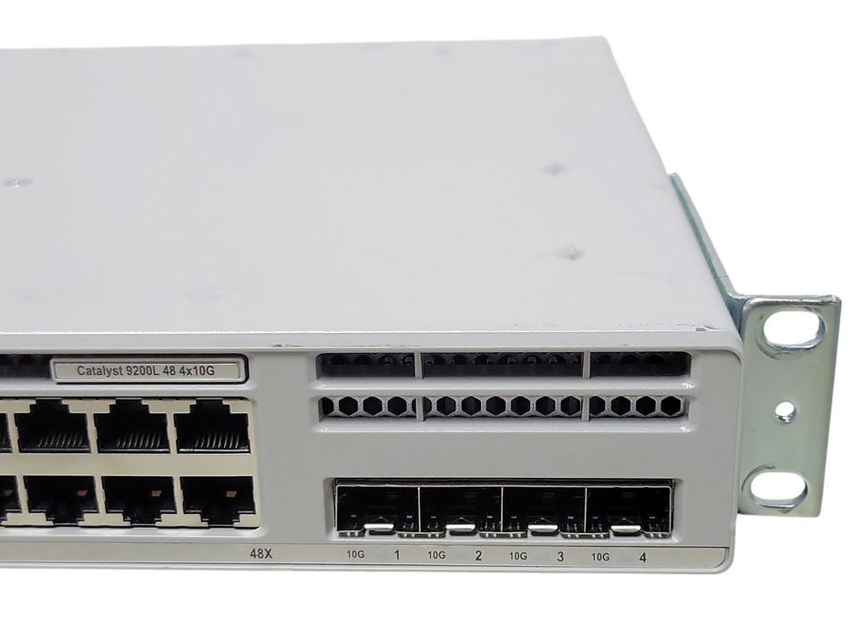 Cisco C9200L-48T-4X-E, 48-Port Gig, 4x 10G SFP+, 2x C9200-STACK, 1x PSU _