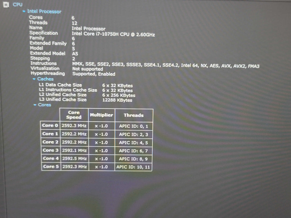 Razer Blade 15 i7-10750H 32GB DDR4 RTX 3070 512GB NVMe READ β Lap200