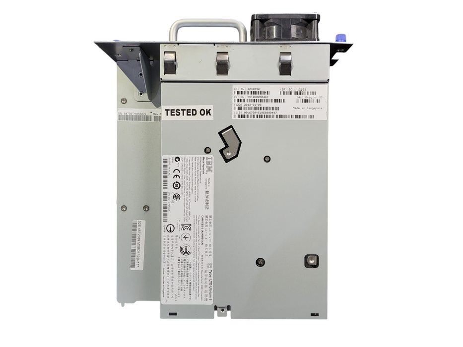 IBM TS3200 Tape Library 3573-L4U with 2 X LTO5 8GB FC DRIVES 00V673 $