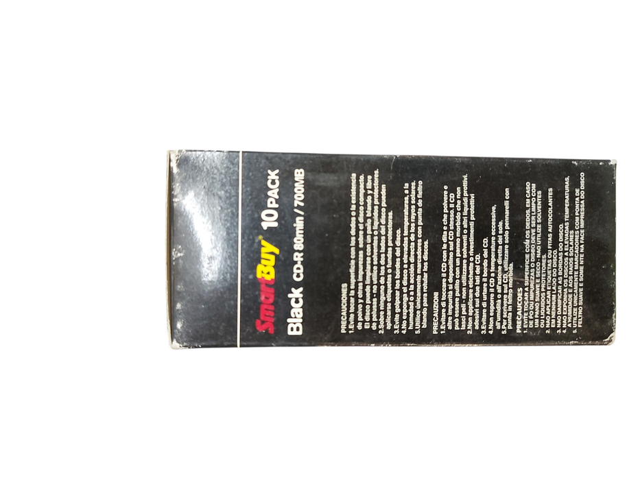 SmartBuy Black CD-R Multi Speed 32X 80min / 700MB 10 Pack
