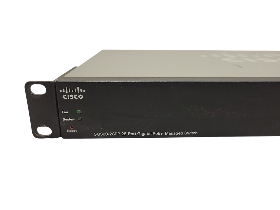 Cisco SG300-28PP-K9 V04 | 28-Port Gigabit PoE+ Managed Switch w/ 2x SFP $