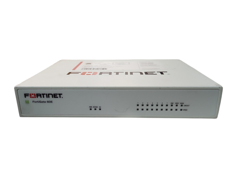 Fortinet Fortigate-60E FG-60E, Network Security Firewall, Factory Reset