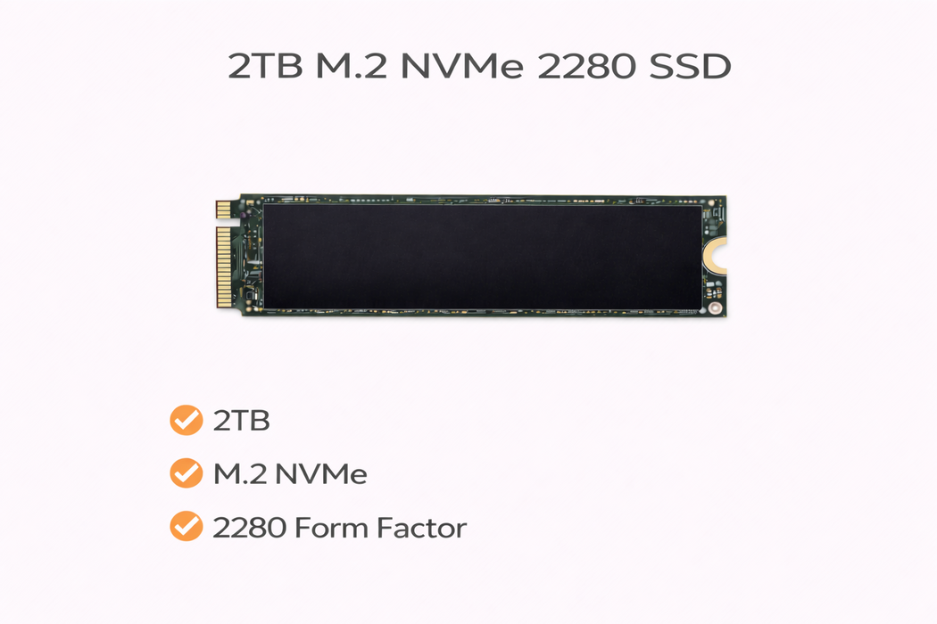 2TB m.2 NVMe 2280 SSD | Mixed Brands &