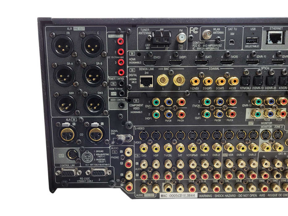 Denon AVP-A1HDCI Black AV Preamp Processor HDMI THX XLR No remote $