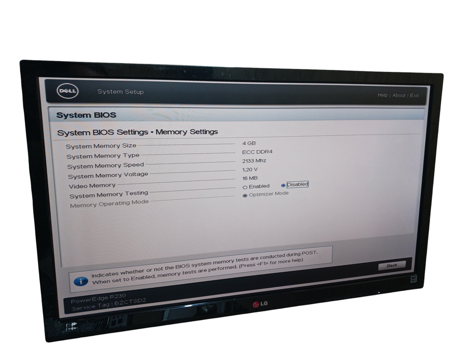 Dell PowerEdge R230 Intel i3-6100 @3.70Ghz 4GB RAM No HDD Perc H330