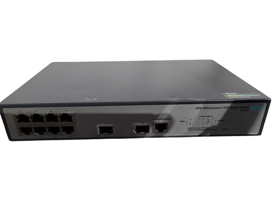 HPE OfficeConnect 1920 Series 8-Port Gigabit Ethernet Switch JG920A !