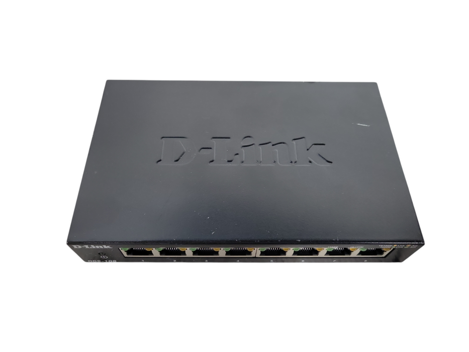 D-LINK DGS-108 8 Ports Gigabit Ethernet Switch !