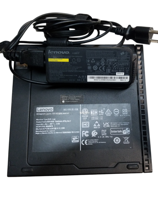 Lenovo ThinkCentre M75q Gen2 Micro Amd Ryzen 7 Pro 5750GE CPU 16GB - No HDD