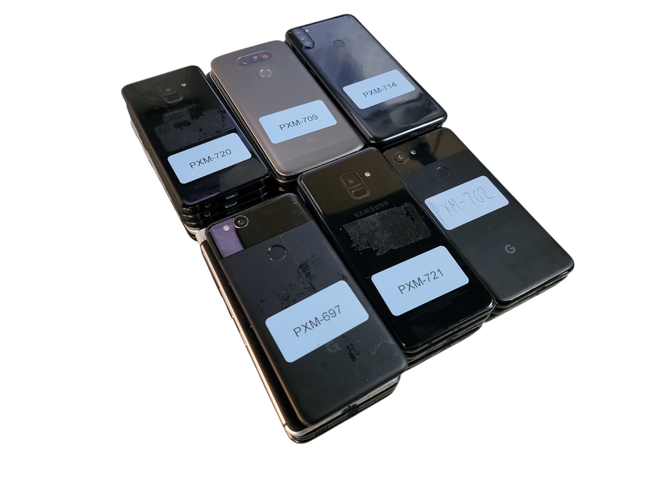 Lot of 29x Android Phones [Assorted | B Condition][PXM-21]