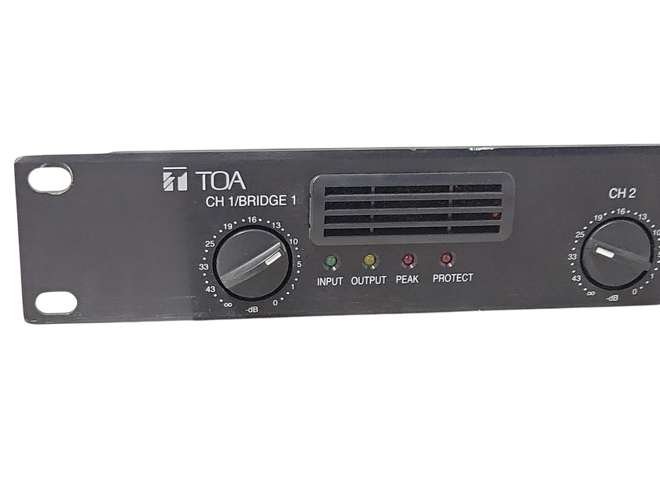 TOA multiChannel power Amplifier DA-250FH, READ _