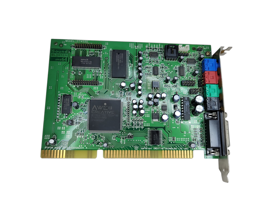 CREATIVE SOUND BLASTER CT4520 AWE64 ISA SOUND CARD %