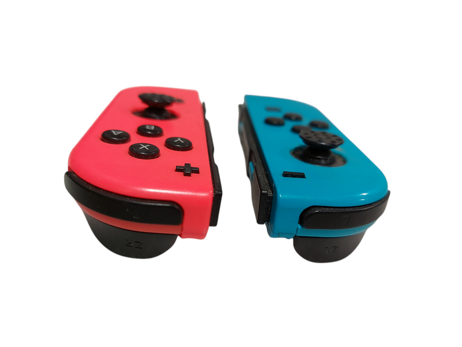 2 Nintendo Switch Neon Joycons ( Parts )  =