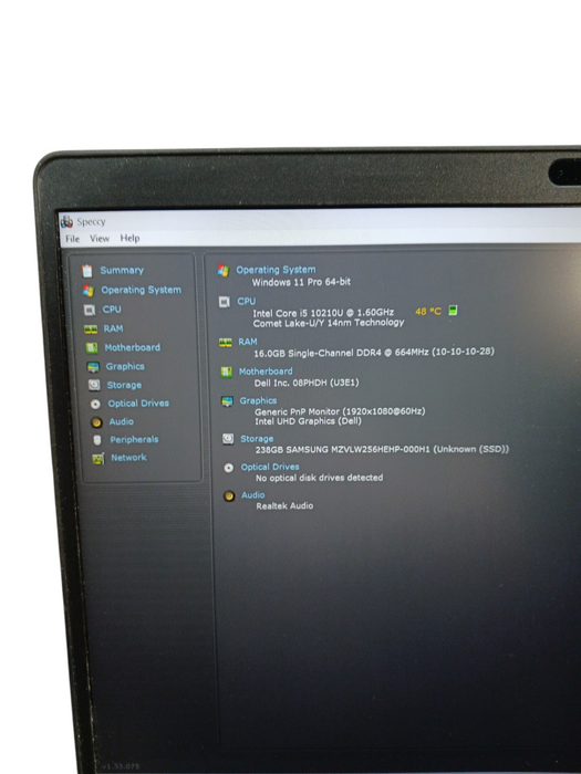 Dell Latitude 5510 Intel i5-10210U 16GB RAM 256GB SSD 15.5" FHD Laptop  BudLap