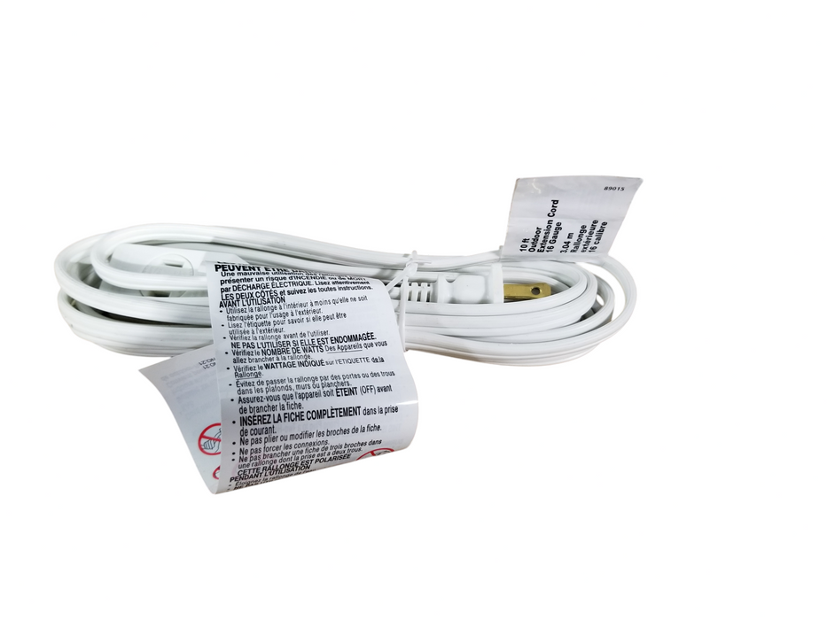 Canada wire 10ft Indoor/Outdoor General Extension Cord