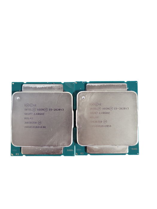 Lot of 2x INTEL XEON E5-2620V3 SR207 2.40GHz PROCESSOR !