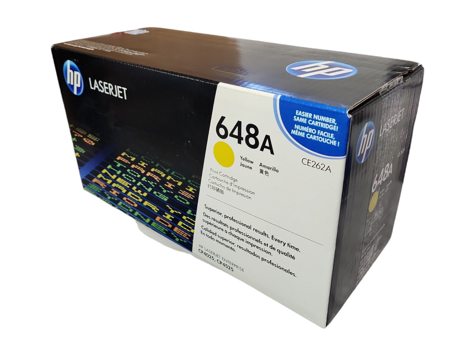 *NEW SEALED* Genuine HP LaserJet 648A CE262A Yellow Toner Cartridge