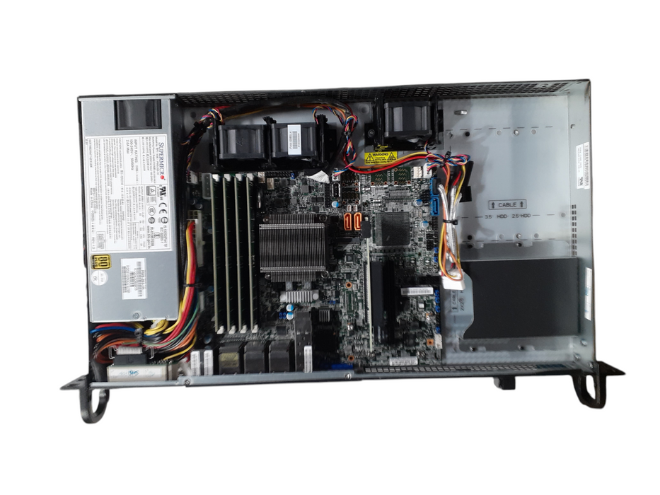 Supermicro X10SDV-TP8F Intel Xeon D-1518 @2.20GHz | 64GB DDR4| NO HDD