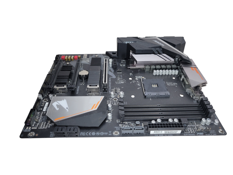 GIGABYTE B450 AORUS PRO WIFI AMD ATX Motherboard (READ) %