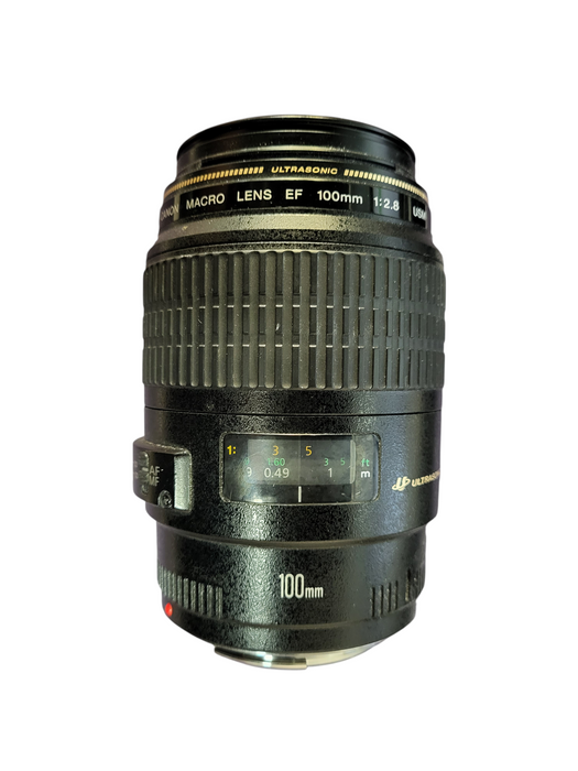 Canon Macro EF 100mm 1:2.8 USM Camera Lens $