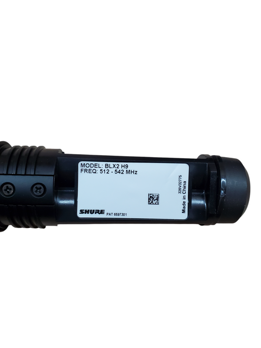 Shure SM58 BLX2 H9 Wireless Handheld Microphone *READ*