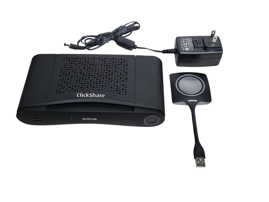 Barco ClickShare CS-100 Wireless Presentation System R9861510 w/ 1x Buttons Q_