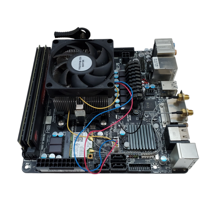 Gigabyte F2A88XN-WIFI Motherboard - AMD A10-5800K, 8GB DDR3 - No I/O Shield