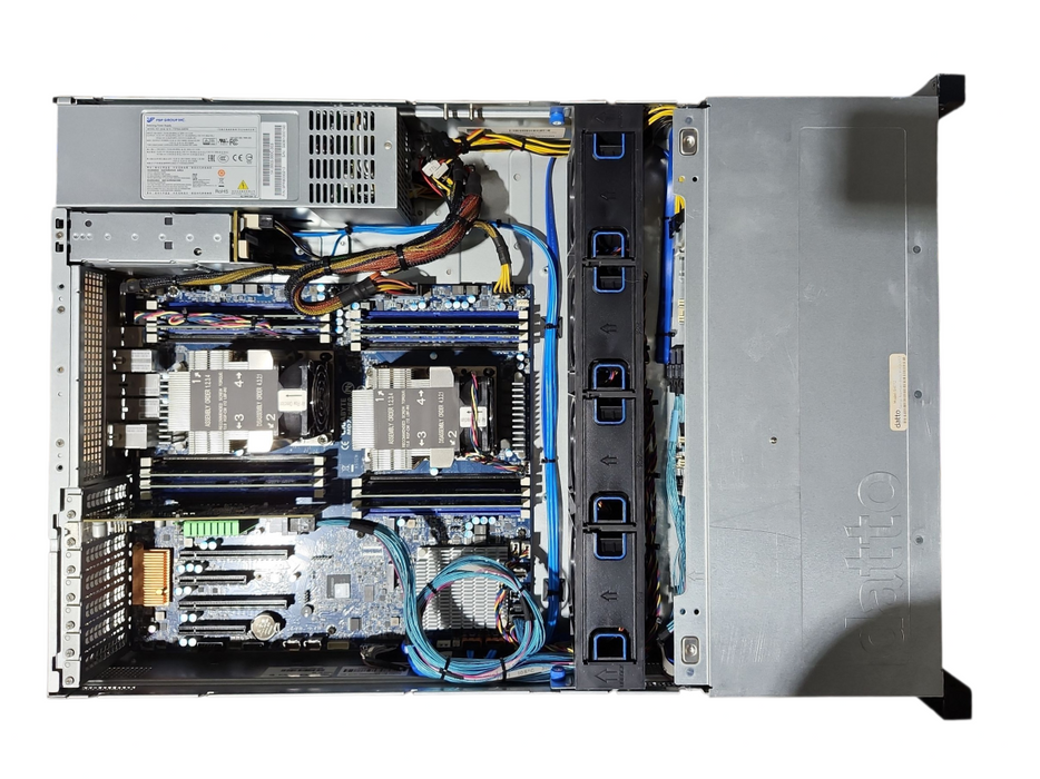 Datto S4E12 2U 12Bays, 2x Xeon Silver 4210, 64GB DDR4, S3008L-L8E, 2x 800W