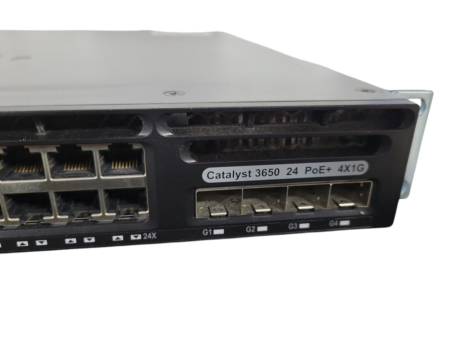 Cisco WS-C3650-24PS-S | 24-Port Gigabit PoE+ | 4x SFP Switch |  640W PSU !