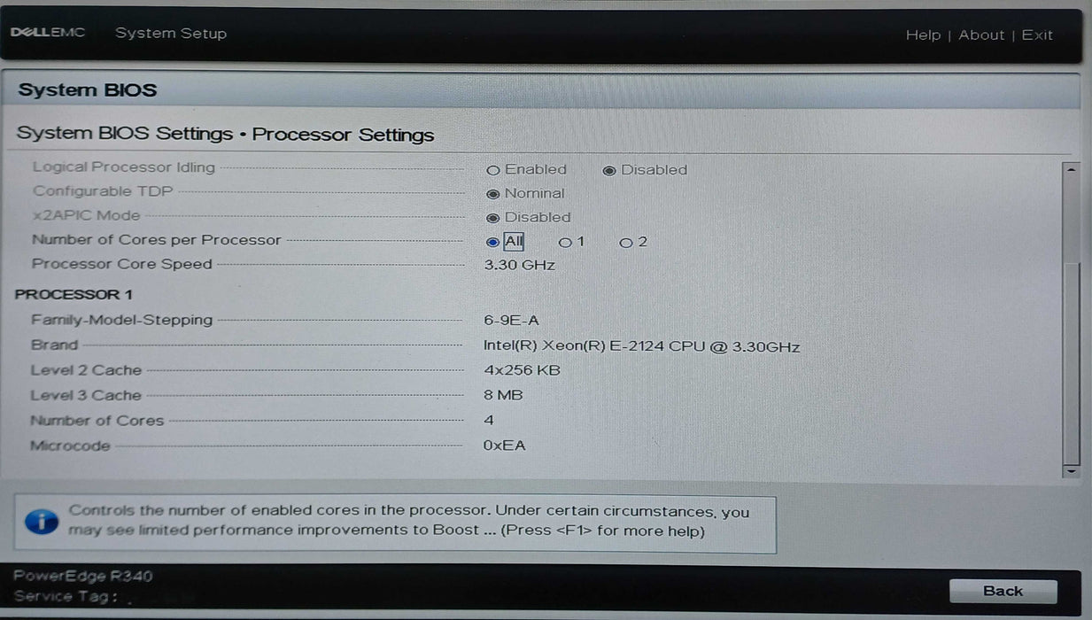 Dell PE OEMR R340 4x3.5", Xeon E-2124 3.30GHz, 16GB DDR4, 4x 3TB SAS, H730P