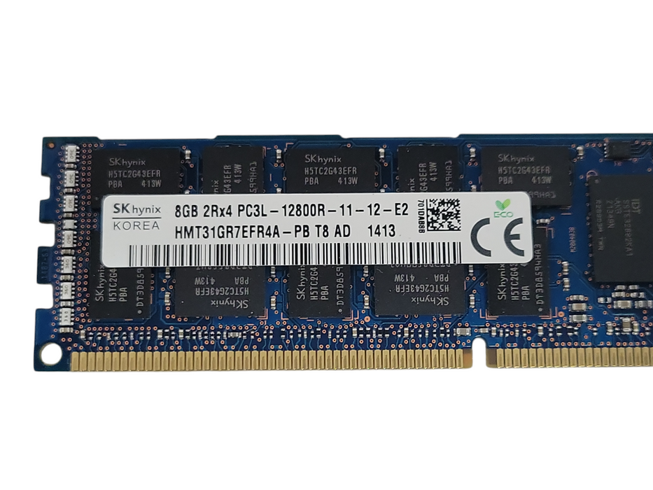 SK Hynix 8GB 2Rx4 PC3L-12800R ECC REG Server Memory  Q_