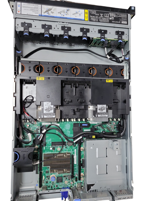Lenovo SR650 2U, 2x Xeon Silver 4214 2.20GHz, 192GB DDR4, 2x PSU,  8x 2.5" _