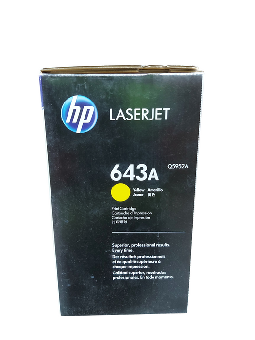 HP 643A Yellow Q5952A Print Cartridge for HP Lazerjet 4700 Q
