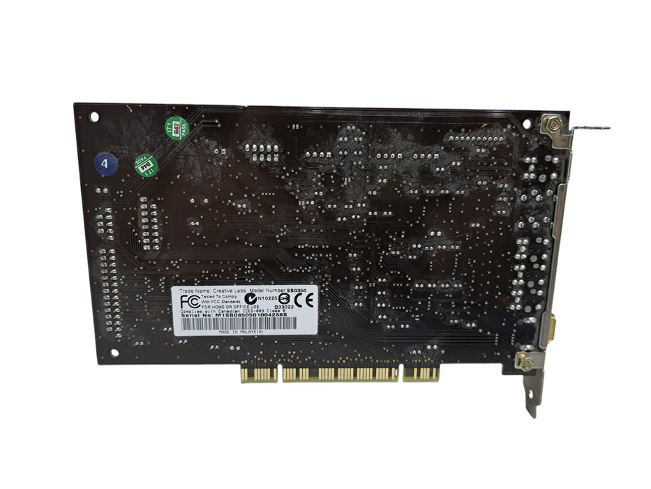 Creative Labs Sound Blaster Audigy 2 ZS PCI Sound Card SB0350 )