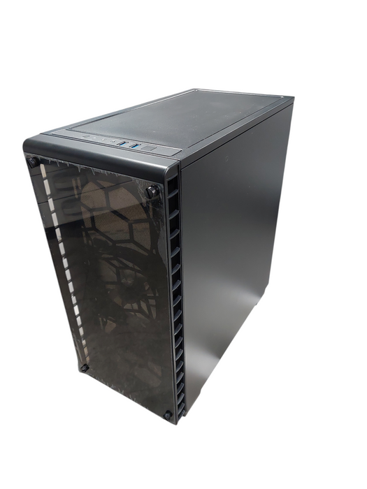 Corsair Crystal Series 460X Computer Case / Shell (Like New) Red Led Fan  =