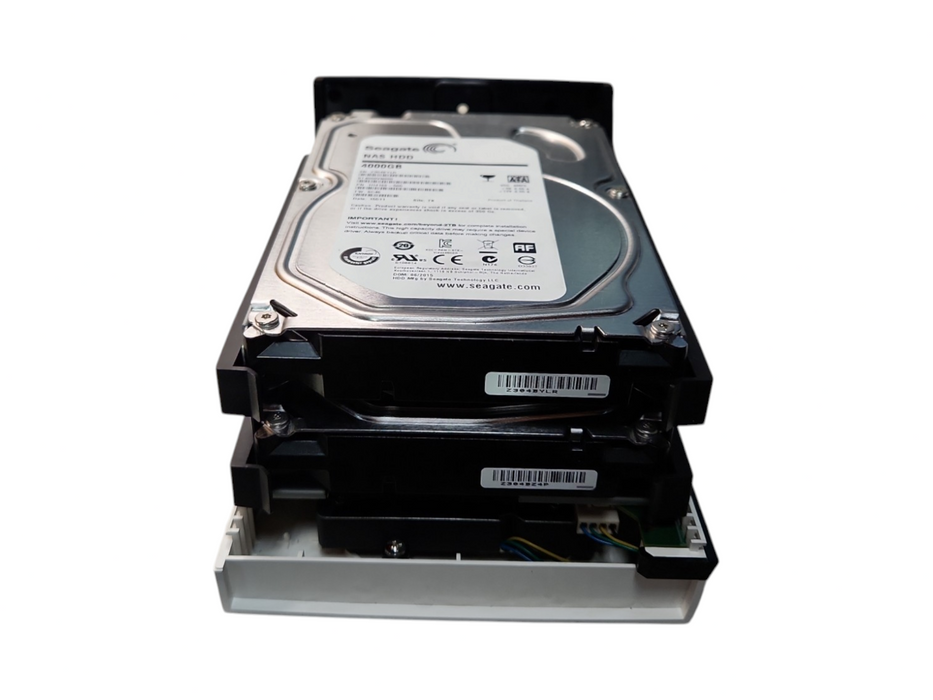 QNAP TS-228 2-Bays NAS, 2x4TB HDDs