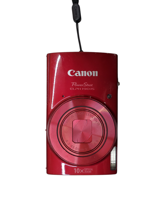 Canon PowerShot ELPH 190 IS 20MP Digital Camera + Battery