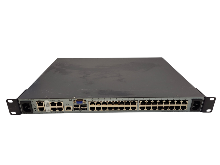 Avocent MergePoint Unity 2032 32-Port KVM Over IP Console Switch MPU2032  $