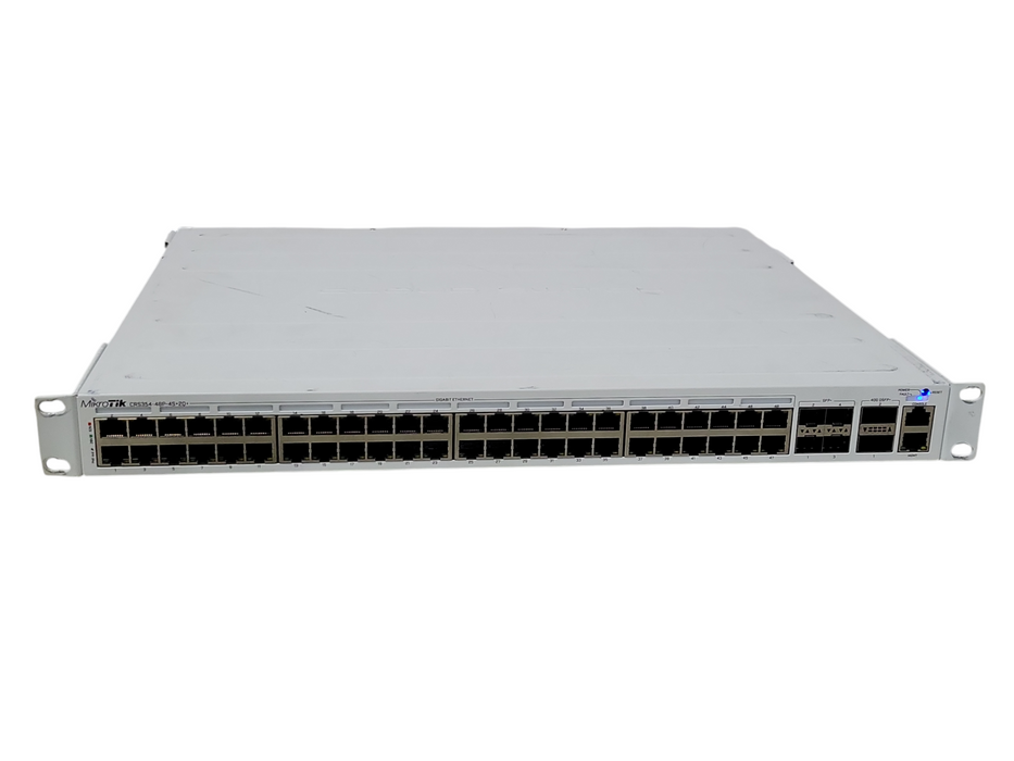 MikroTik CRS354-48P-4S+2Q+RM Cloud Router Switch, READ _